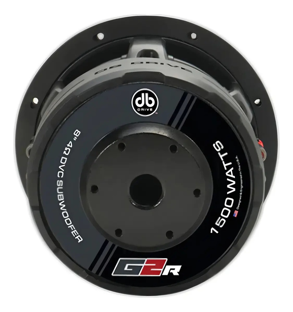 Subwoofer Db Drive Wdx8g2r.2 8 PLG 1500w 2 Ohms 750 Rms Negro