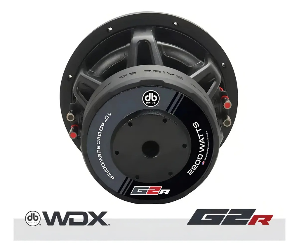 SUBWOOFER 6.5" DB DRIVE WDX6.5G2R.4