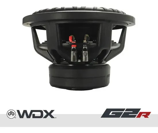 Subwoofer Db Drive Wdx12g2r.2 12 PuLG 2500w Máx 2 Ohms Negro