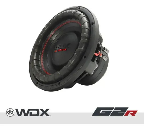 Subwoofer Db Drive Wdx12g2r.2 12 PuLG 2500w Máx 2 Ohms Negro