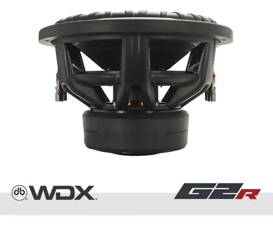 Db Drive Wdx12g2r.2 Subwoofer 12  2500w Doble Bobina 2 Ohms Negro