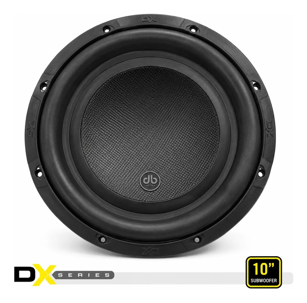 Subwoofer Db Drive Dx-w12d4 Para Carro/camioneta 12  Negro