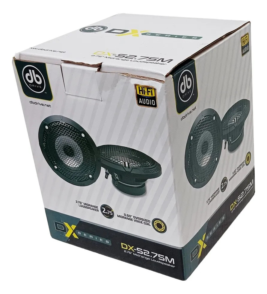 BOCINAS 2.75" DB DRIVE DX-S2.75M