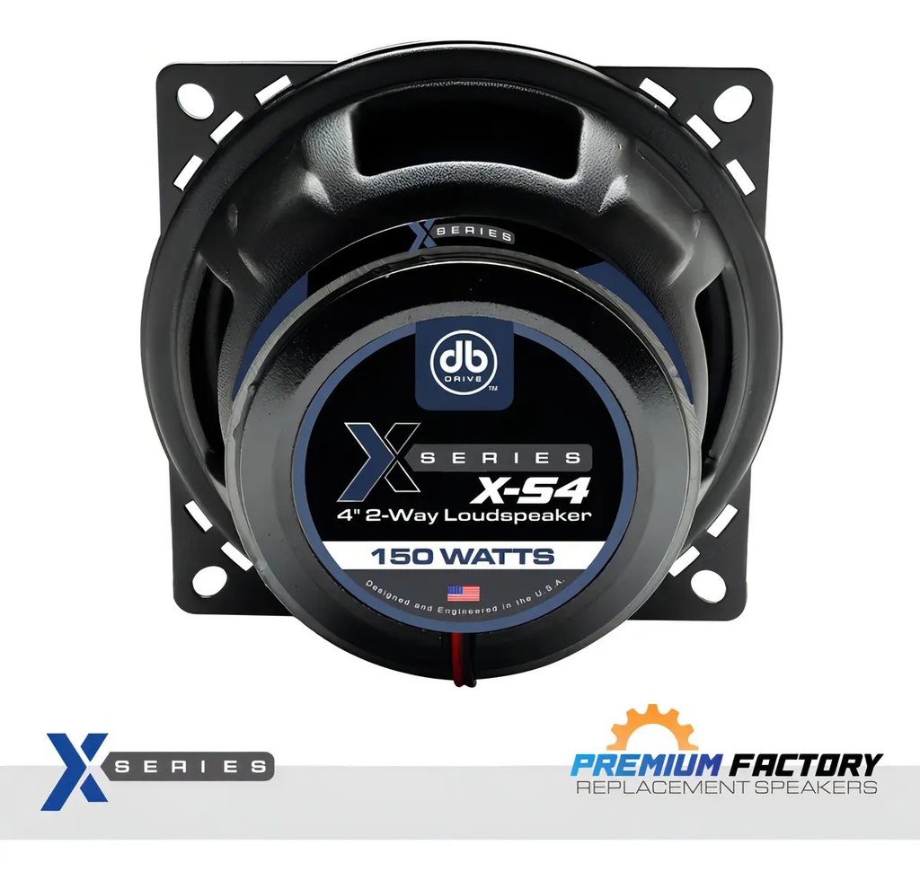 BOCINAS 4" DB DRIVE X-S4