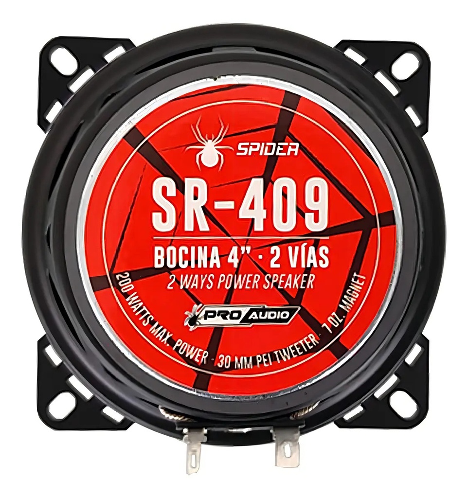 BOCINAS 4" SPIDER SR-409