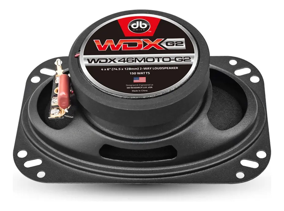 BOCINAS 4X6" DB DRIVE WDX46MOTO-G2