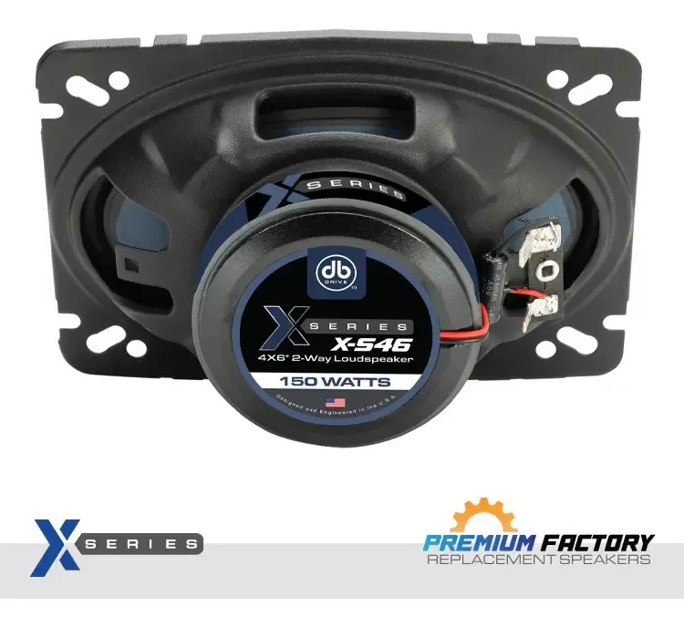 BOCINAS 4X6" DB DRIVE X-S46