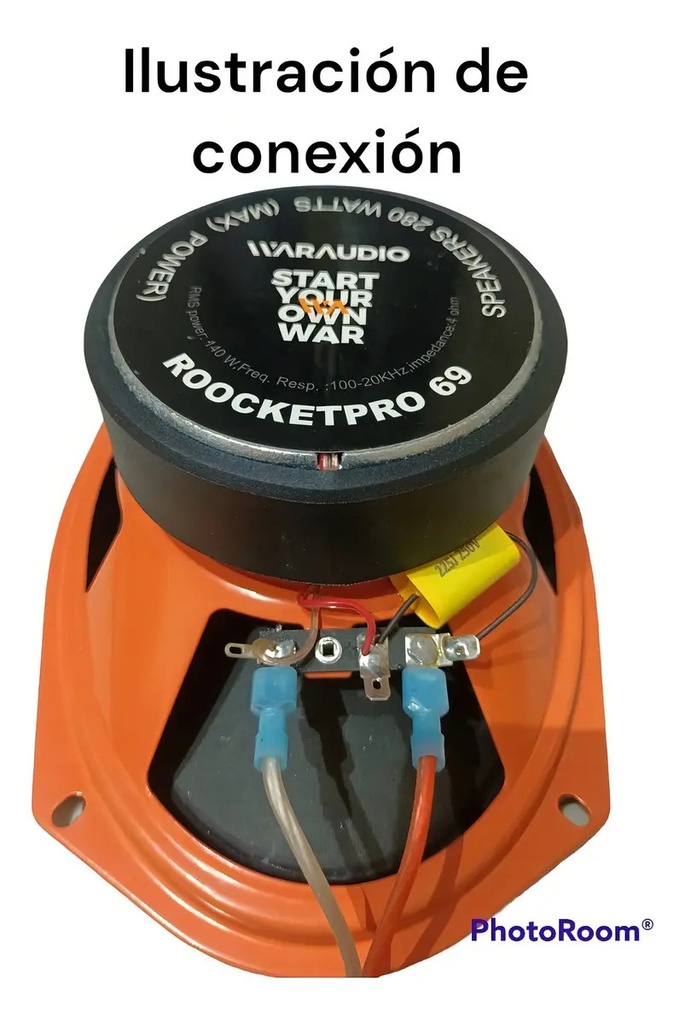 BOCINAS 4X6" WAR AUDIO ROCKETPRO 46