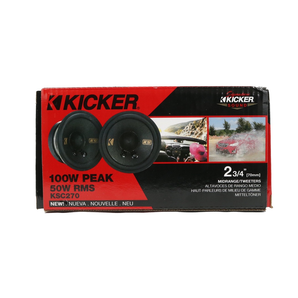 BOCINAS 2.75 KICKER KSC270