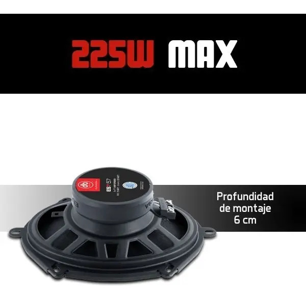 BOCINAS 5X7" DB DRIVE EUPHORIA ES7 57