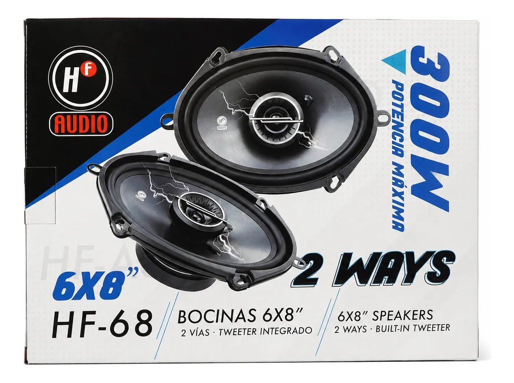 BOCINAS 5X7" HF AUDIO HF-68
