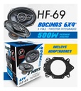 BOCINAS 6X9" HF AUDIO HF-69