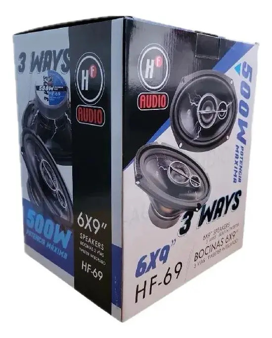 BOCINAS 6X9" HF AUDIO HF-69