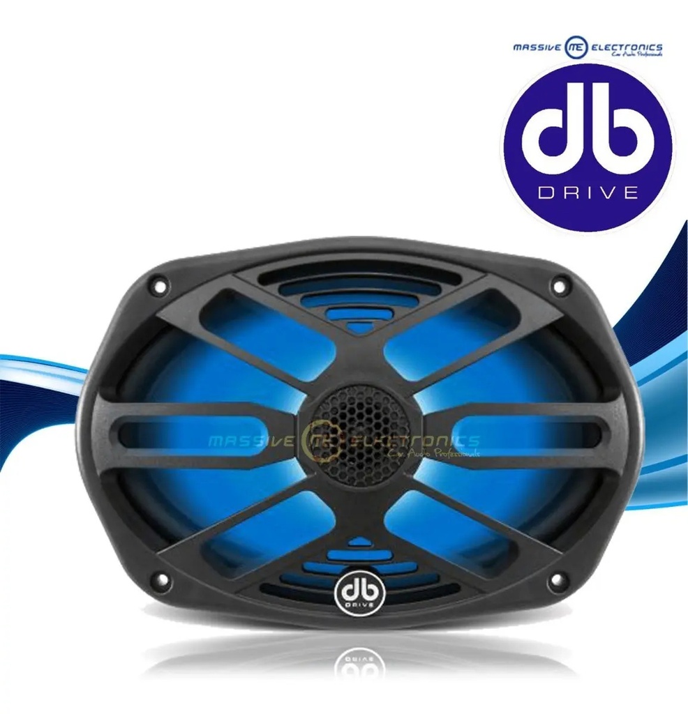 BOCINAS 6X9" MARINAS DB DRIVE APS69RGB
