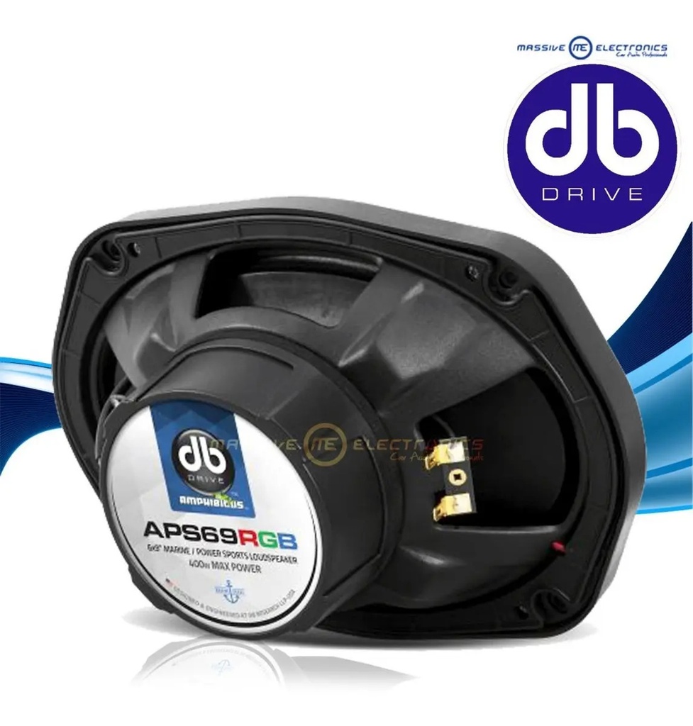 BOCINAS 6X9" MARINAS DB DRIVE APS69RGB