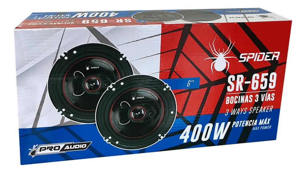 BOCINAS 6.5" SPIDER SR-659