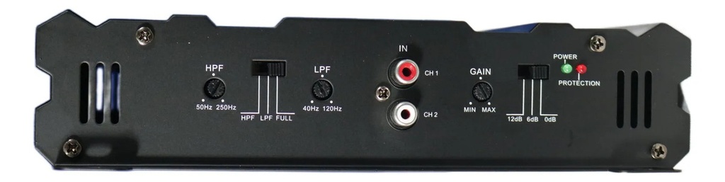 AMPLIFICADOR 2 CH DEM AUDIO DM-AD602