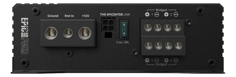 AMPLIFICADOR 4 CH AUDIO CONTROL EPICBIGFOUR