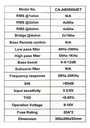 AMPLIFICADOR 4 CH CARBON AUDIO CA-AB06004ET
