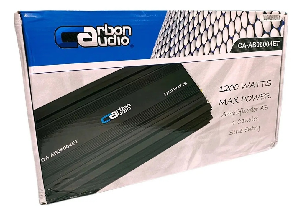 Carbon Audio Entry Ca-ab6004et Negro