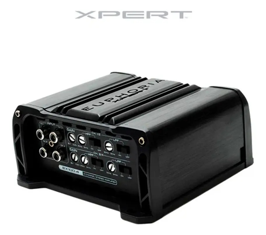 Mini Amplificador 4 Canales Db Drive Euphoria Xpert Ex100.4 Negro