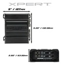 Amplificador Db Drive Xpert Ex100.4 Clase Ab Con 4 Canales Negro