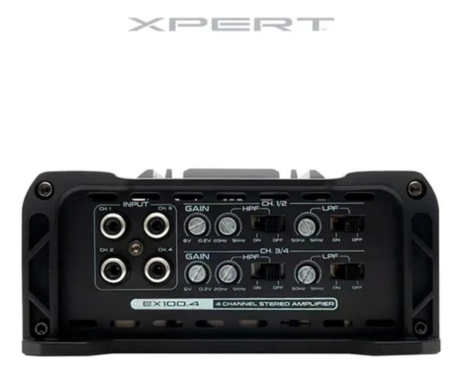 Amplificador Db Drive Xpert Ex100.4 Clase Ab Con 4 Canales Negro