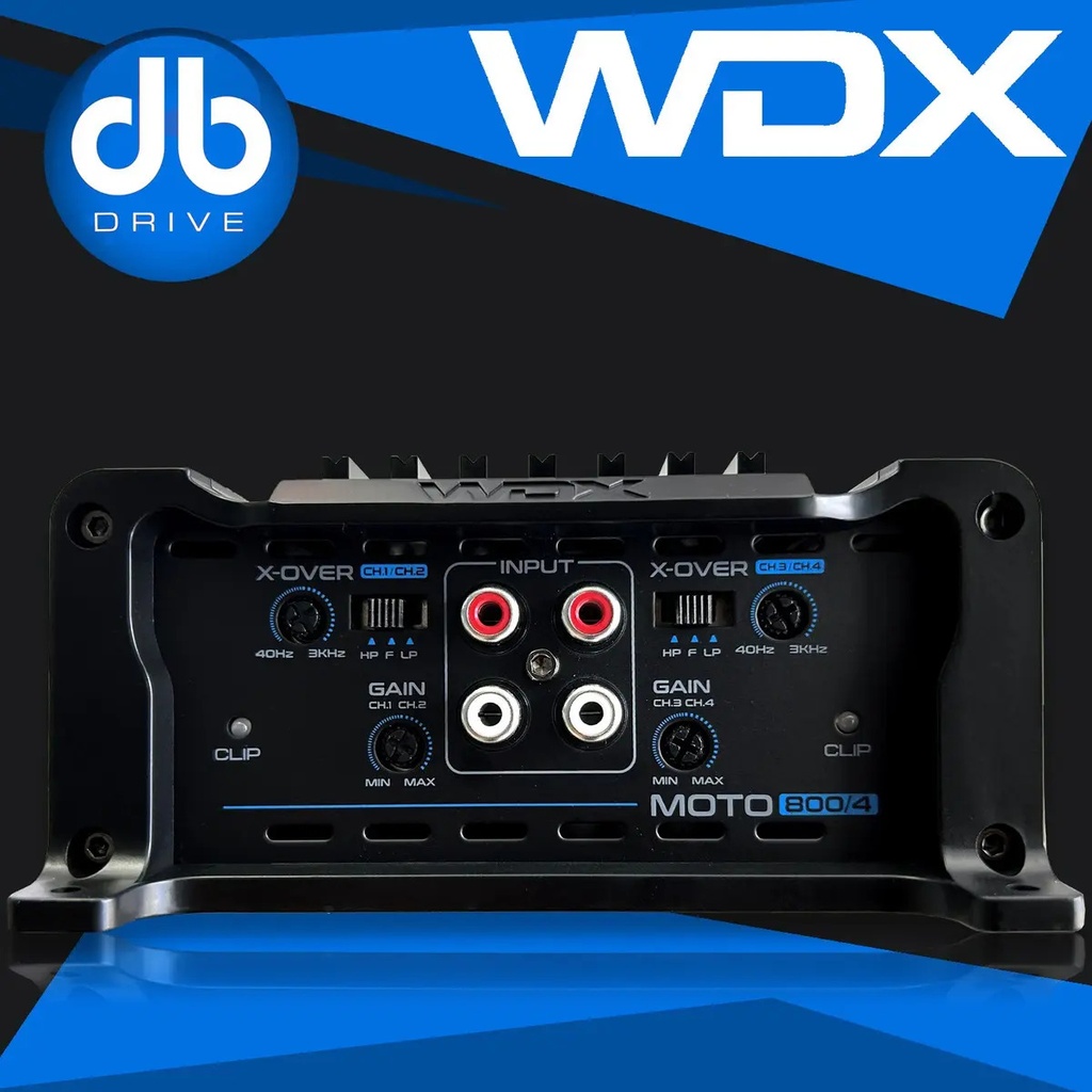 AMPLIFICADOR 4 CH DB DRIVE MARINO MOTO800/4