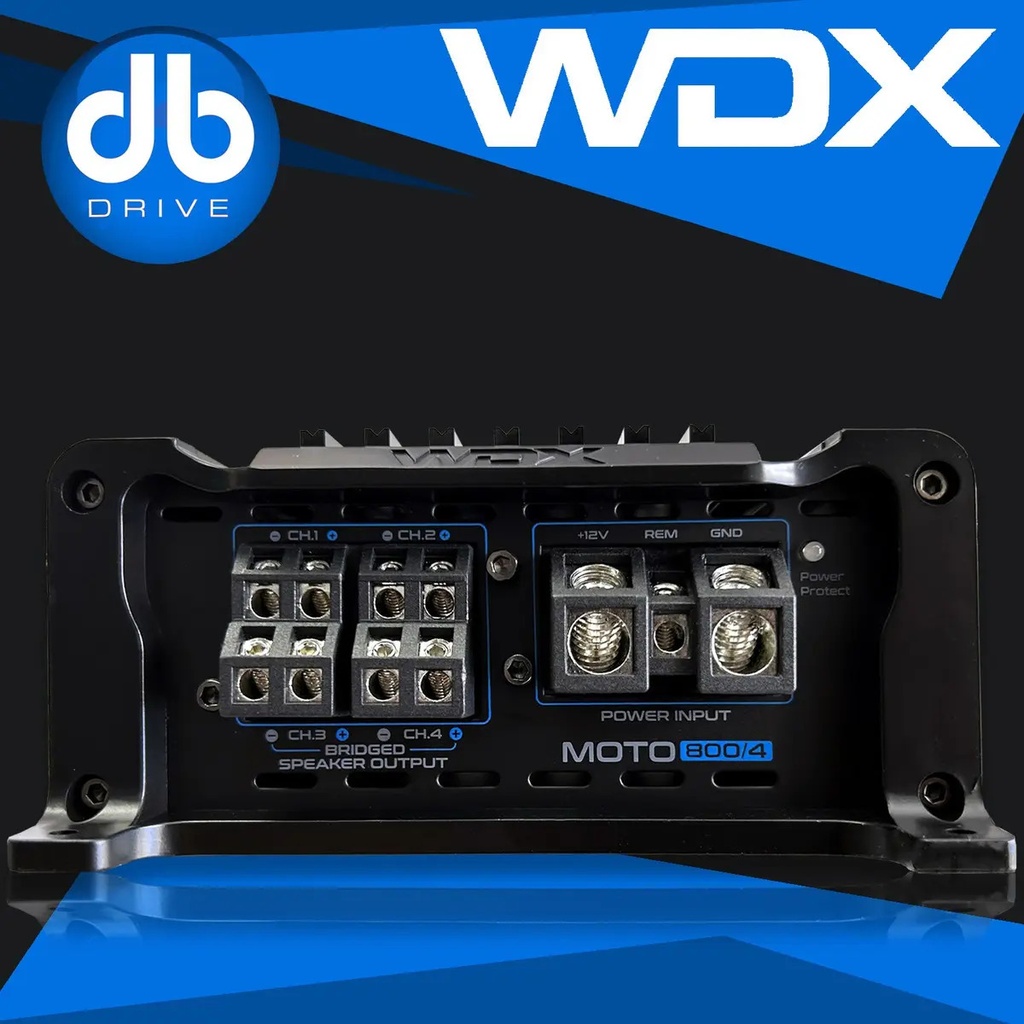AMPLIFICADOR 4 CH DB DRIVE MARINO MOTO800/4