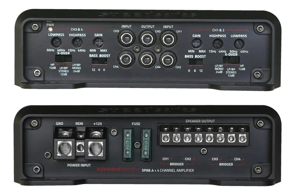 AMPLIFICADOR 4 CH DB DRIVE SPEED SERIES SPA8.4