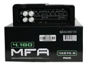 Machete Mfa-4.180 | Amplificador De 4 Canales Y 180 Vatios Negr