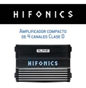 AMPLIFICADOR 4 CH HIFONICS ALPHA A800.4D