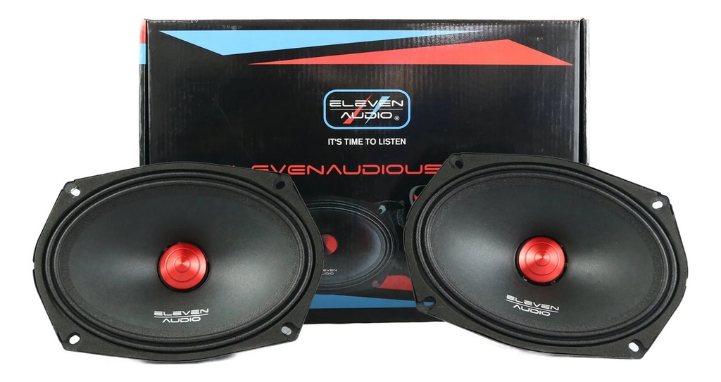 MEDIOS RANGOS 6X9" ELEVEN AUDIO EMD69