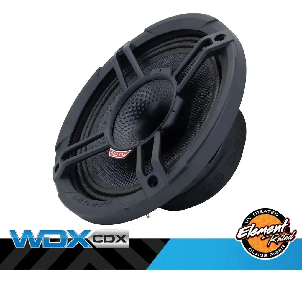 MEDIOS RANGOS 8" CON DRIVER WDX8MOTO-CDX
