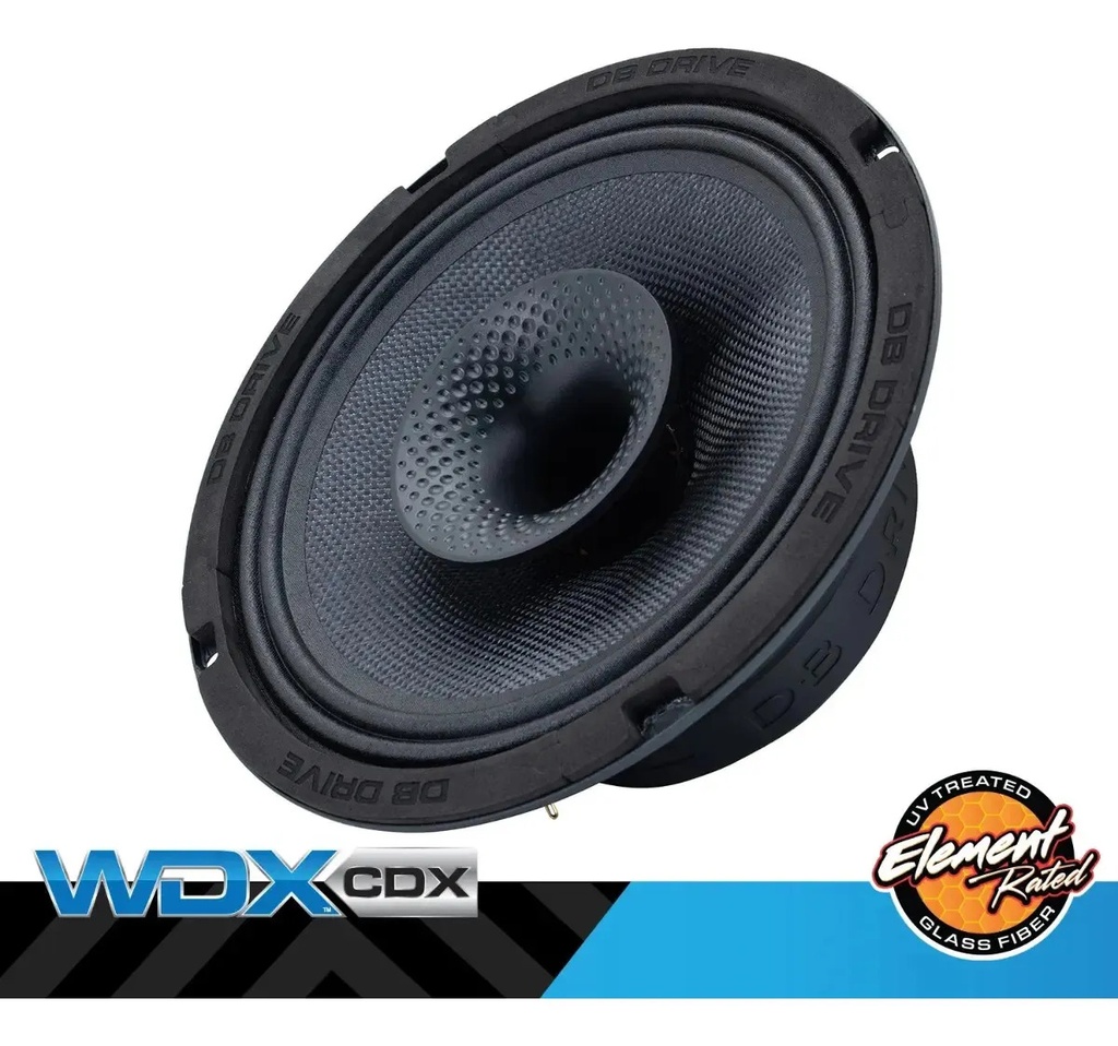 MEDIOS RANGOS 8" CON DRIVER WDX8MOTO-CDX
