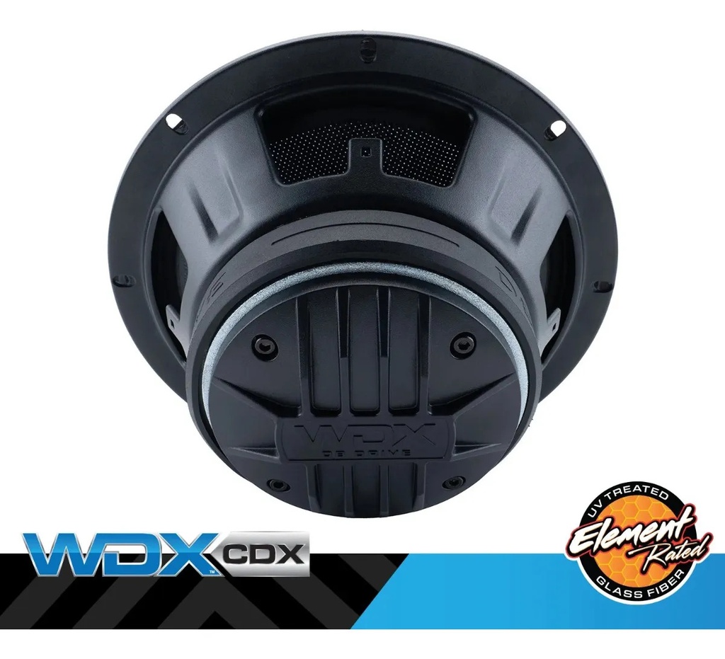 MEDIOS RANGOS 8" CON DRIVER WDX8MOTO-CDX