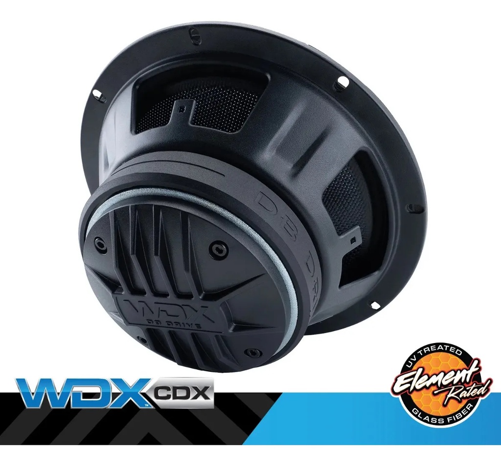 MEDIOS RANGOS 8" CON DRIVER WDX8MOTO-CDX