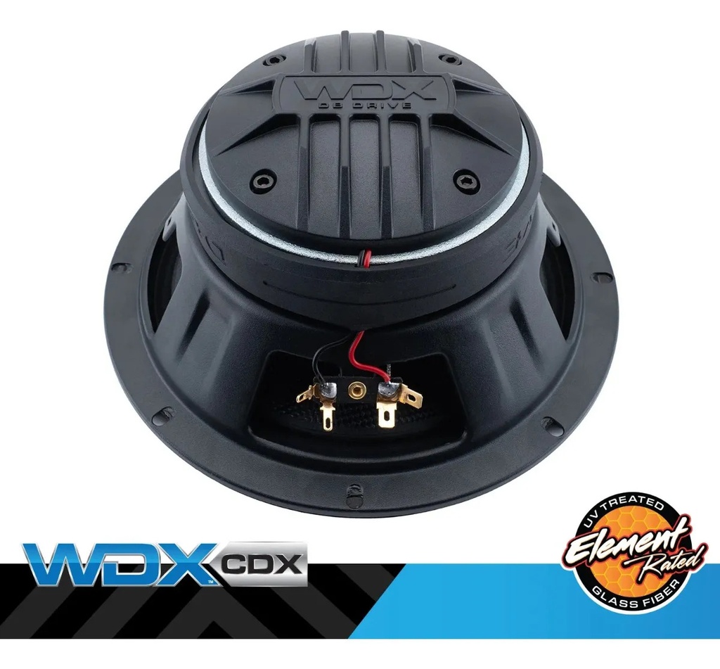 MEDIOS RANGOS 8" CON DRIVER WDX8MOTO-CDX