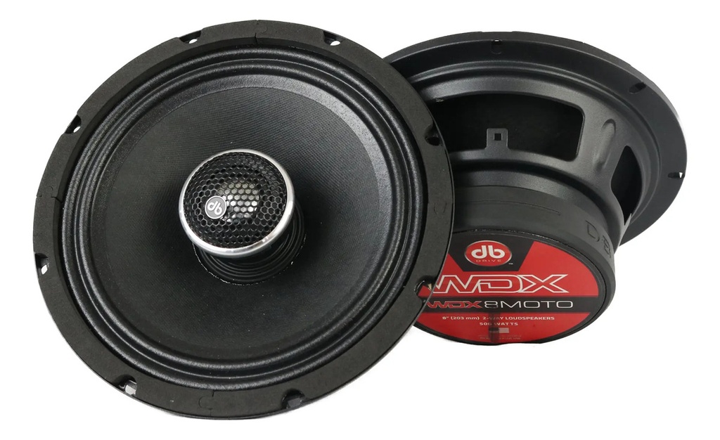 MEDIOS RANGOS 8" CON TWEETER DB DRIVE WDX8MOTO