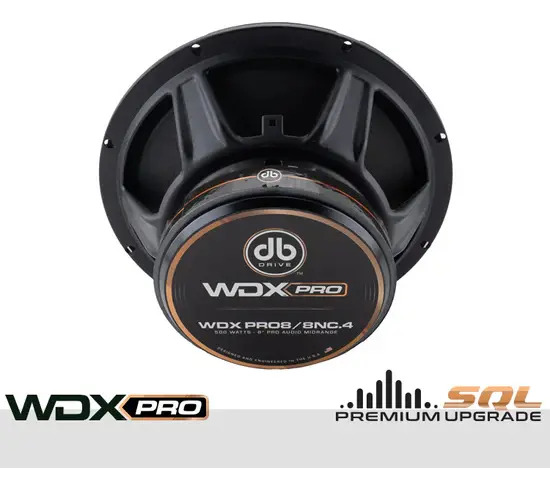 MEDIOS RANGOS 8" DB DRIVE WDXPRO8/8NC.4