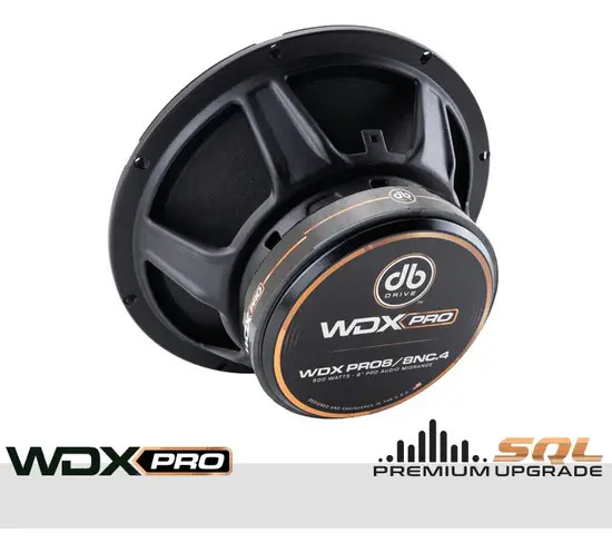 MEDIOS RANGOS 8" DB DRIVE WDXPRO8/8NC.4
