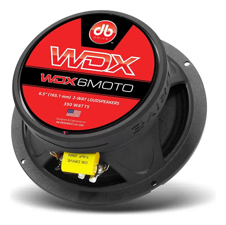 MEDIOS RANGOS 6.5" CON TWEETER DB DRIVE WDX6MOTO
