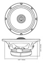 MEDIOS RANGOS 6.5" CON TWEETER DB DRIVE WDX6MOTO