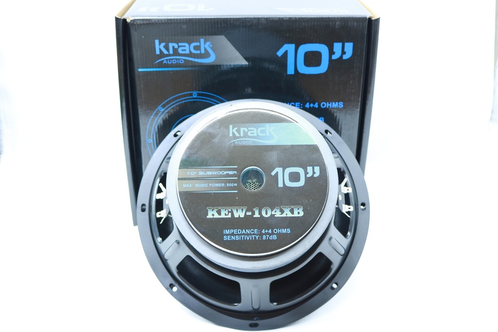 SUBWOOFER 10" KRACK KEW-104XB