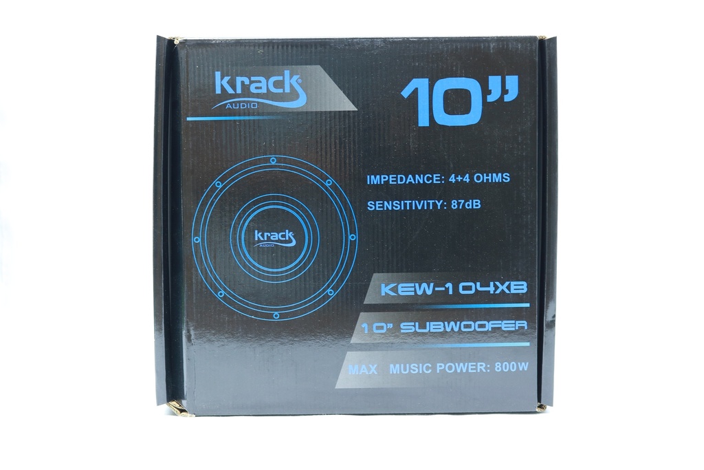 SUBWOOFER 10" KRACK KEW-104XB