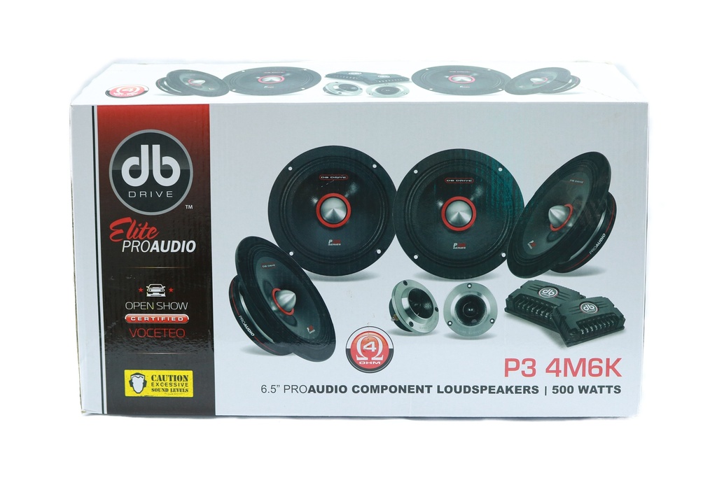 SET DE MEDIOS 6.5" DB DRIVE P3 4M6K