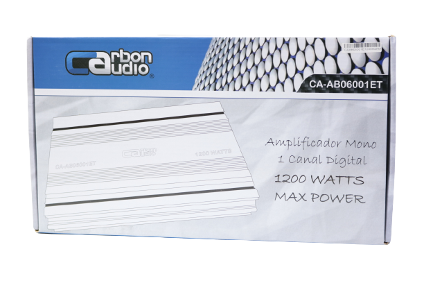 AMPLIFICADOR 1CH CARBON AUDIO CA-AB06001ET