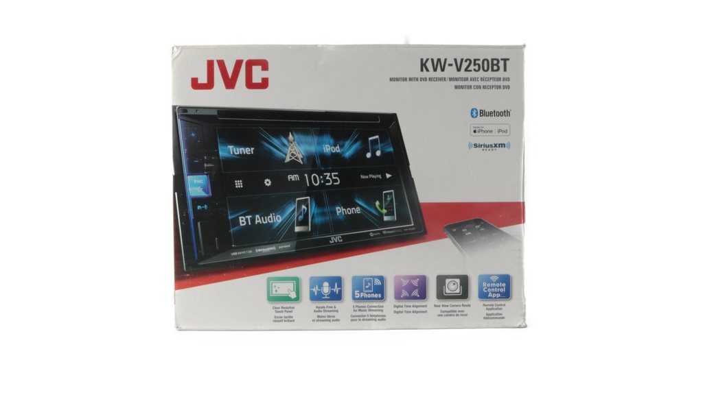 PANTALLA 2 DIN JVC KW-V250BT