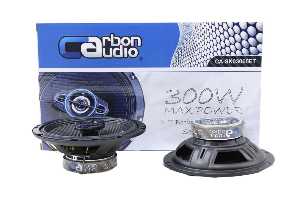 BOCINAS 6.5" CARBON AUDIO 300W CA-SK03065ET