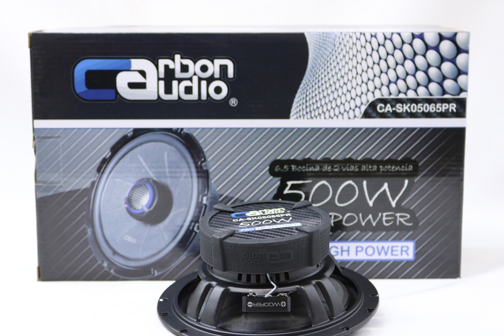 BOCINAS 6.5" CARBON AUDIO CA-SK05065PR